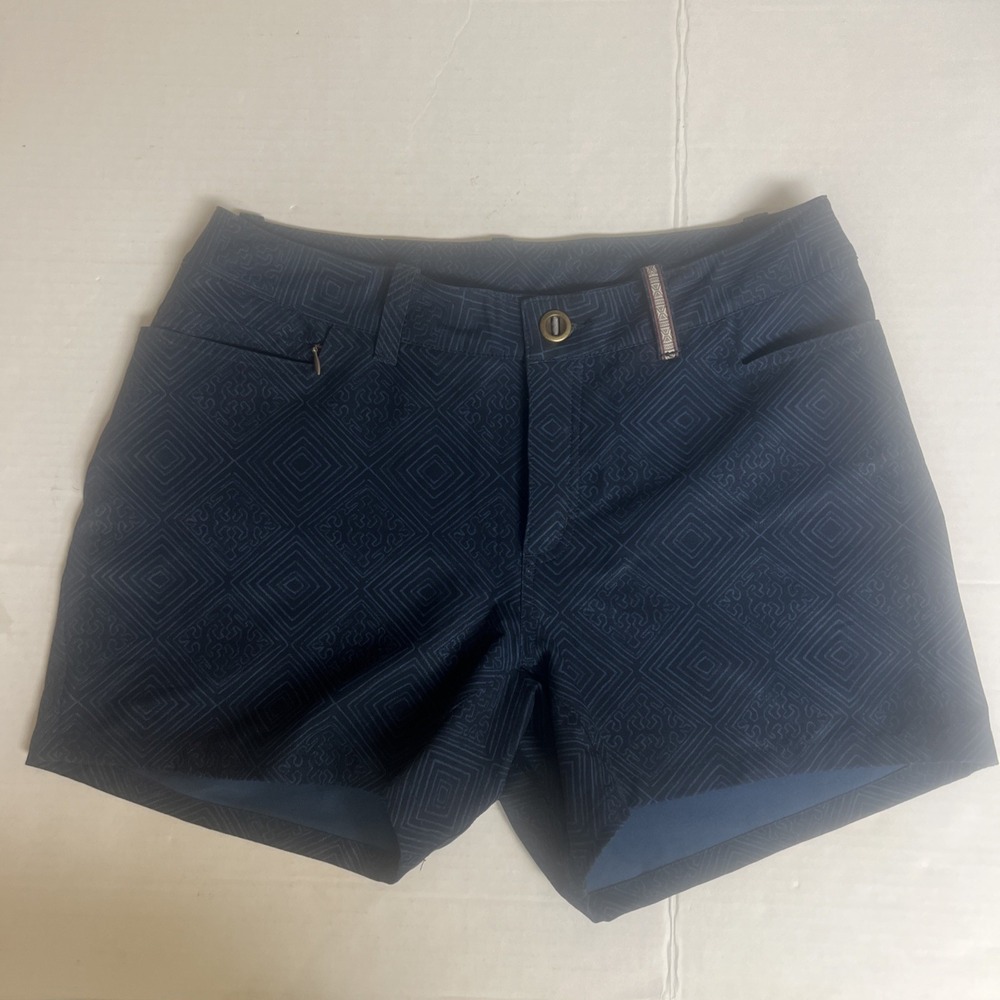 Sherpa Shorts with Subtle Geometric Print
